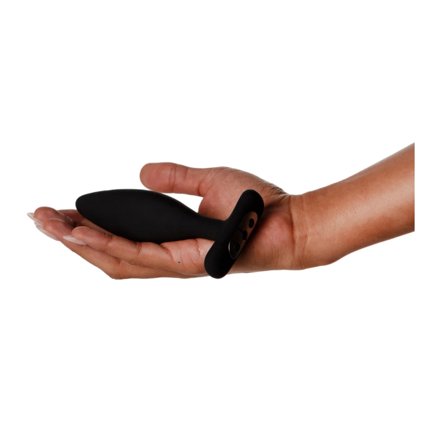 JE JOUE - VIBRATORE PLUG ANALE VESTA NERO